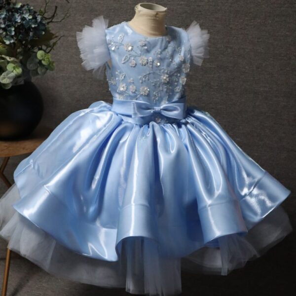 layered-tulle-skirt-hemline Layered tulle skirt showing structural quality and hemline